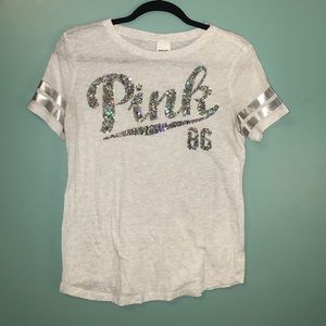 VS Pink sparkly T-shirt!!